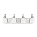 Capital Lighting - Four Light Vanity - Trenton - Brushed Nickel- Union Lighting Luminaires Decor