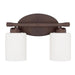 Capital Lighting - Two Light Vanity - Dixon - Bronze- Union Lighting Luminaires Decor