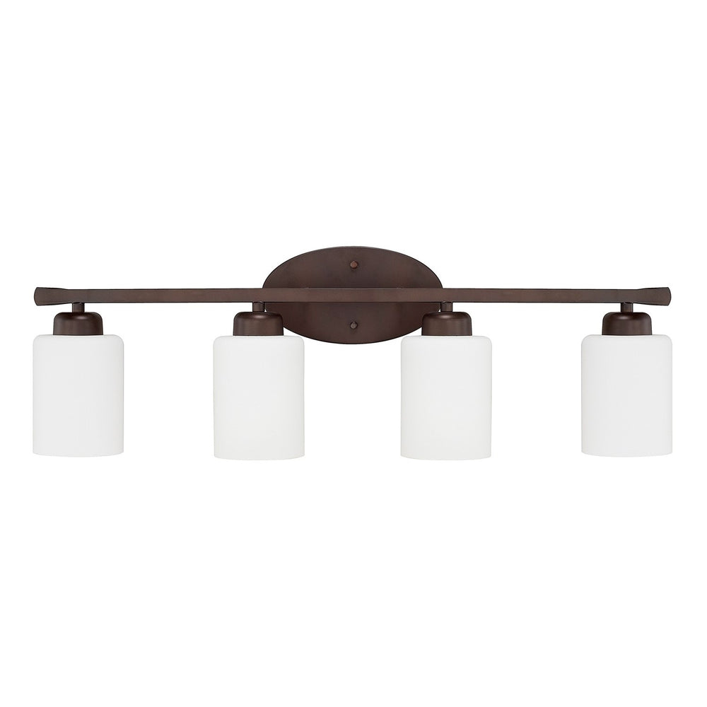 Capital Lighting - Four Light Vanity - Dixon - Bronze- Union Lighting Luminaires Decor