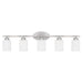 Capital Lighting - Five light Vanity - Dixon - Brushed Nickel- Union Lighting Luminaires Decor