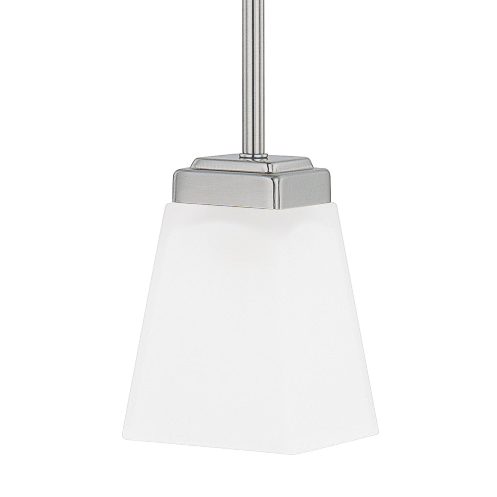 Capital Lighting - One Light Pendant - Baxley - Brushed Nickel- Union Lighting Luminaires Decor