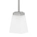 Capital Lighting - One Light Pendant - Baxley - Brushed Nickel- Union Lighting Luminaires Decor