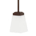 Capital Lighting - One Light Pendant - Baxley - Bronze- Union Lighting Luminaires Decor