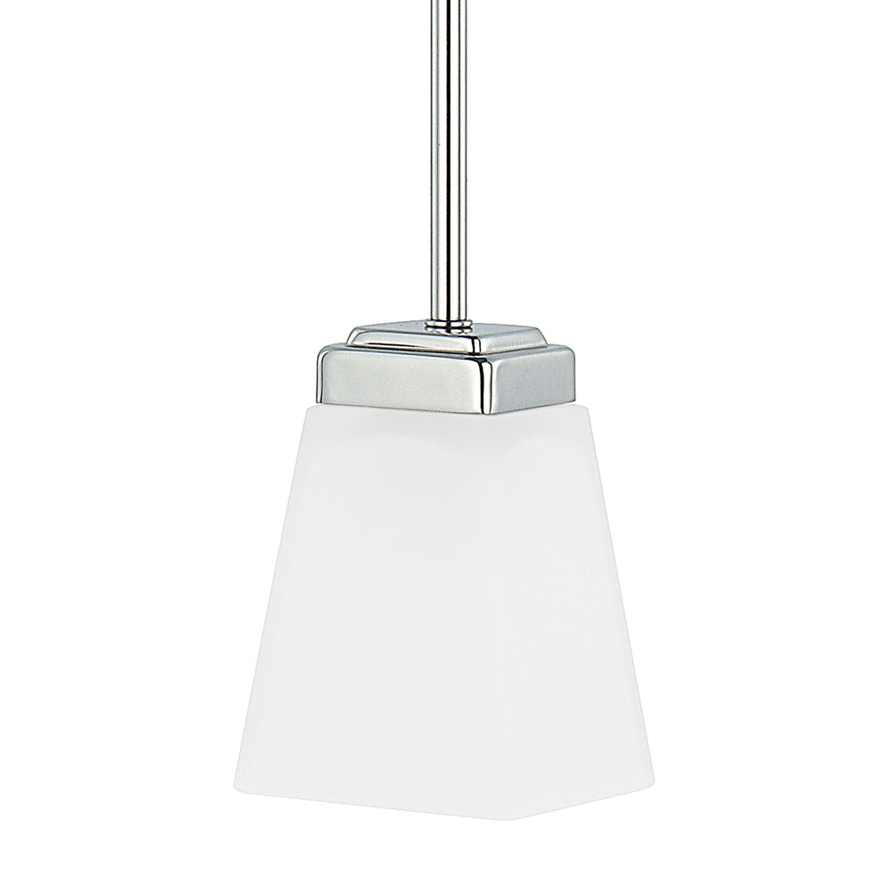 Capital Lighting - One Light Pendant - Baxley - Polished Nickel- Union Lighting Luminaires Decor