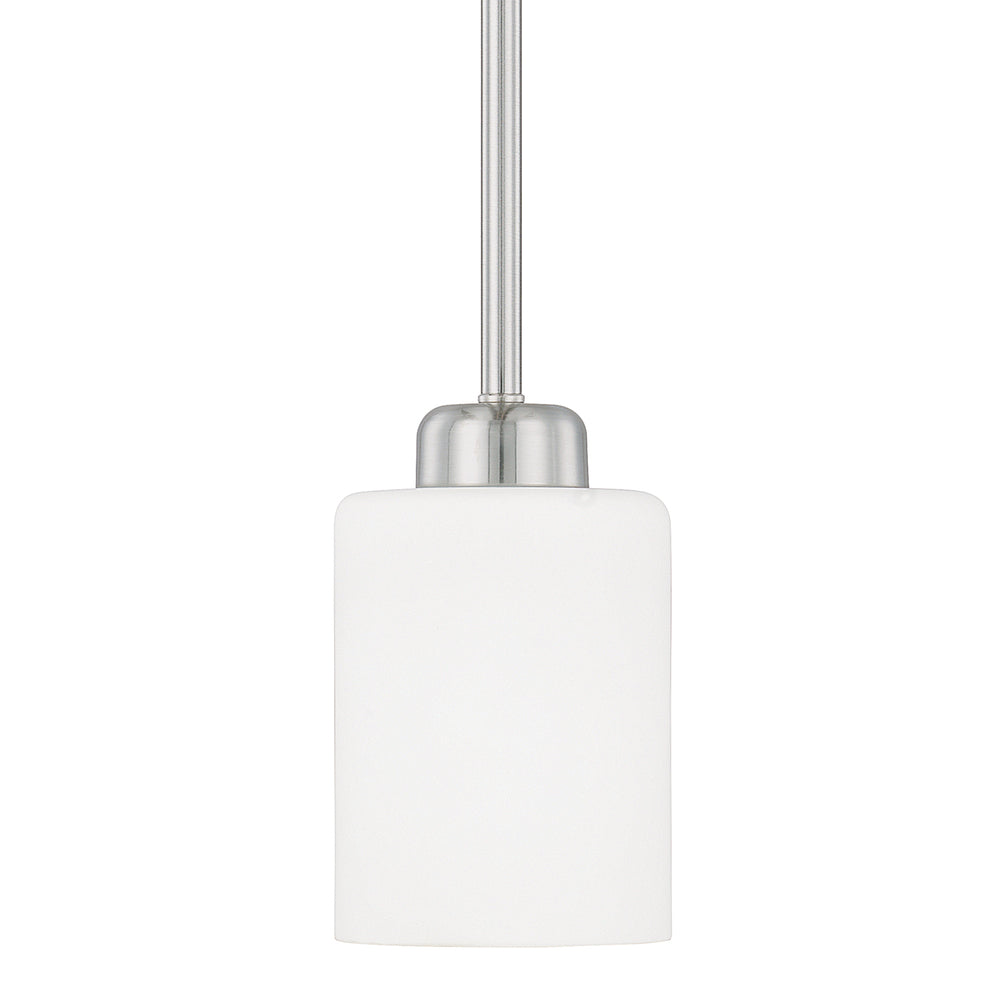 Capital Lighting - One Light Pendant - Dixon - Brushed Nickel- Union Lighting Luminaires Decor