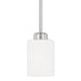 Capital Lighting - One Light Pendant - Dixon - Brushed Nickel- Union Lighting Luminaires Decor
