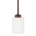 Capital Lighting - One Light Pendant - Dixon - Bronze- Union Lighting Luminaires Decor