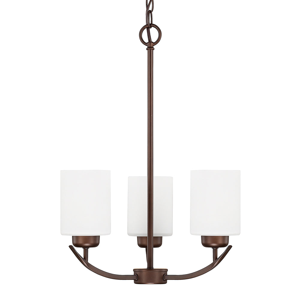 Capital Lighting - Three Light Chandelier - Dixon - Bronze- Union Lighting Luminaires Decor