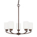 Capital Lighting - Five Light Chandelier - Dixon - Bronze- Union Lighting Luminaires Decor