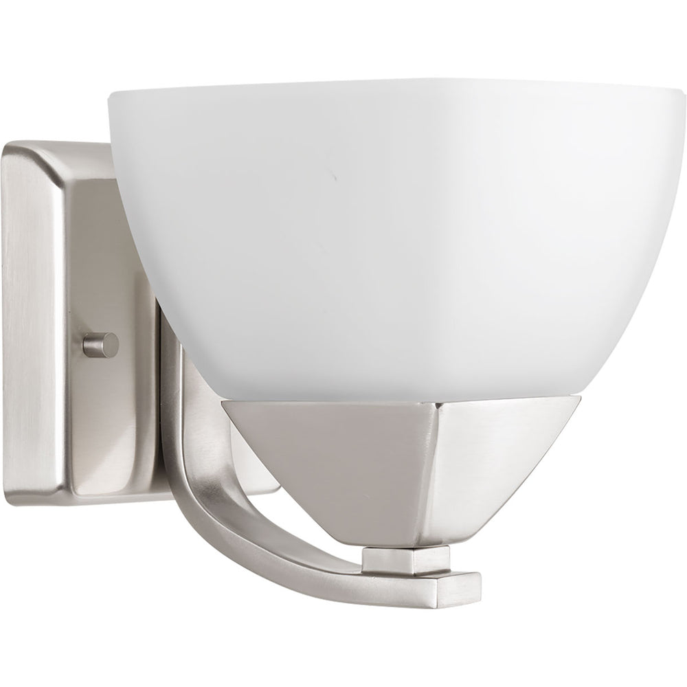 Progress Canada - One Light Bath Bracket - Appeal - Brushed Nickel- Union Lighting Luminaires Decor