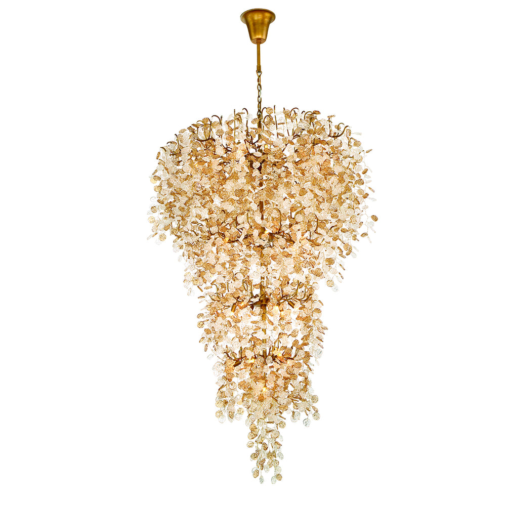 Eurofase Canada - 33 Light Chandelier - Campobasso - Antique Gold- Union Lighting Luminaires Decor