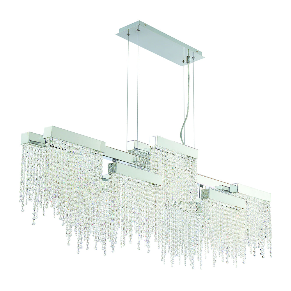 Eurofase Canada - LED Chandelier - Rossi - Chrome- Union Lighting Luminaires Decor