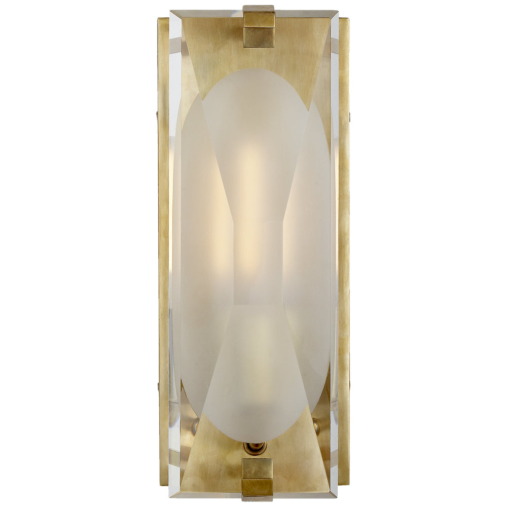 Visual Comfort Signature Canada - One Light Bath Sconce - Castle Peak - Soft Brass- Union Lighting Luminaires Decor