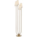 Visual Comfort Signature Canada - Four Light Floor Lamp - Montreuil - Gild- Union Lighting Luminaires Decor