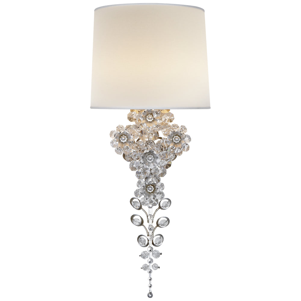 Visual Comfort Signature Canada - One Light Wall Sconce - Claret - Burnished Silver Leaf- Union Lighting Luminaires Decor