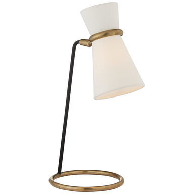 Visual Comfort Signature Canada - One Light Table Lamp - Clarkson - Black and Brass- Union Lighting Luminaires Decor