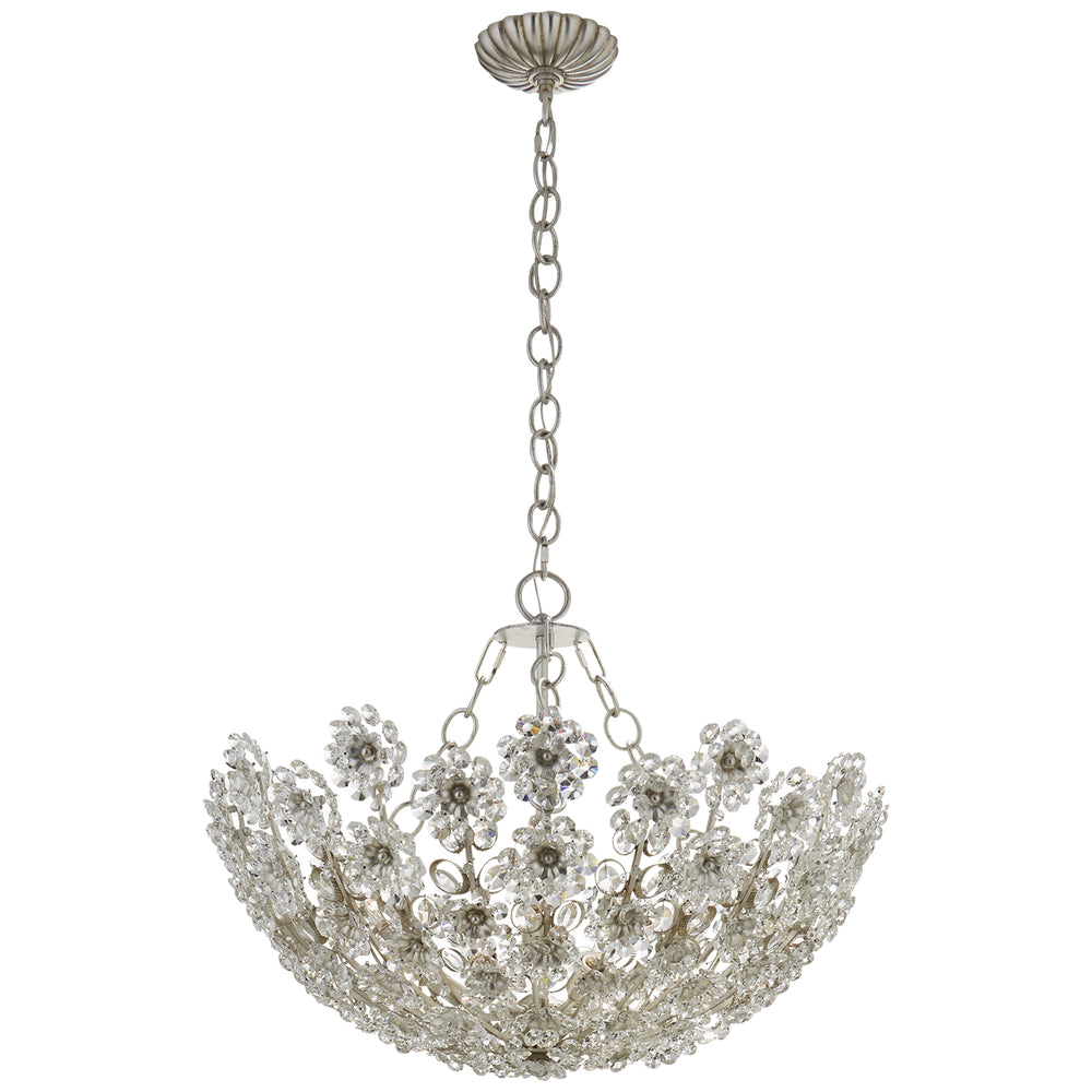 Visual Comfort Signature Canada - 12 Light Chandelier - Claret - Burnished Silver Leaf- Union Lighting Luminaires Decor