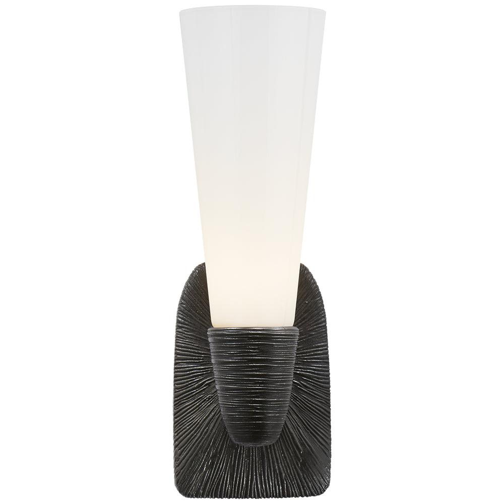 Visual Comfort Signature Canada - One Light Bath Sconce - Utopia - Aged Iron- Union Lighting Luminaires Decor