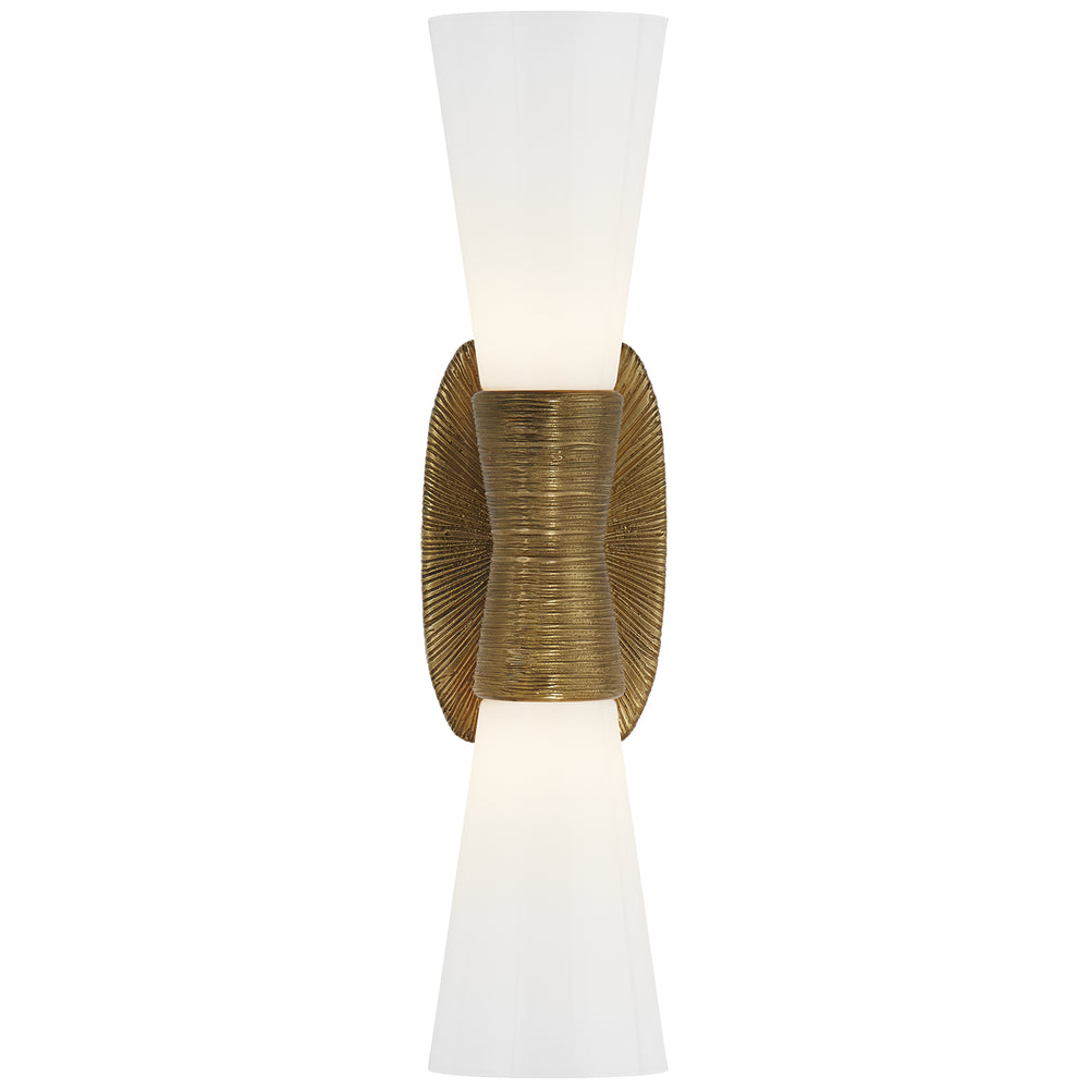 Visual Comfort Signature Canada - Two Light Bath Sconce - Utopia - Gild- Union Lighting Luminaires Decor