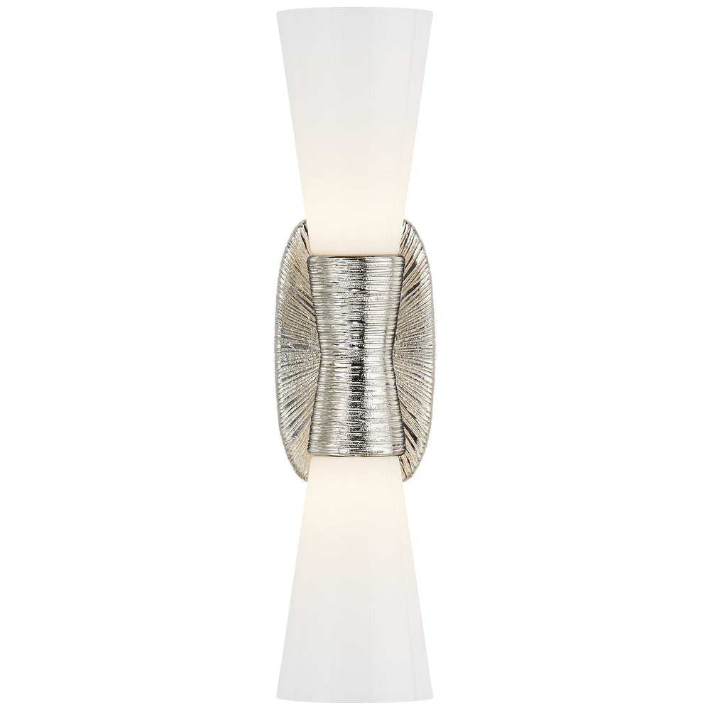 Visual Comfort Signature Canada - Two Light Bath Sconce - Utopia - Polished Nickel- Union Lighting Luminaires Decor