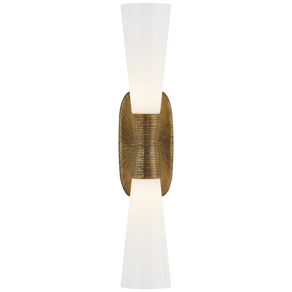 Visual Comfort Signature Canada - Two Light Bath Sconce - Utopia - Gild- Union Lighting Luminaires Decor