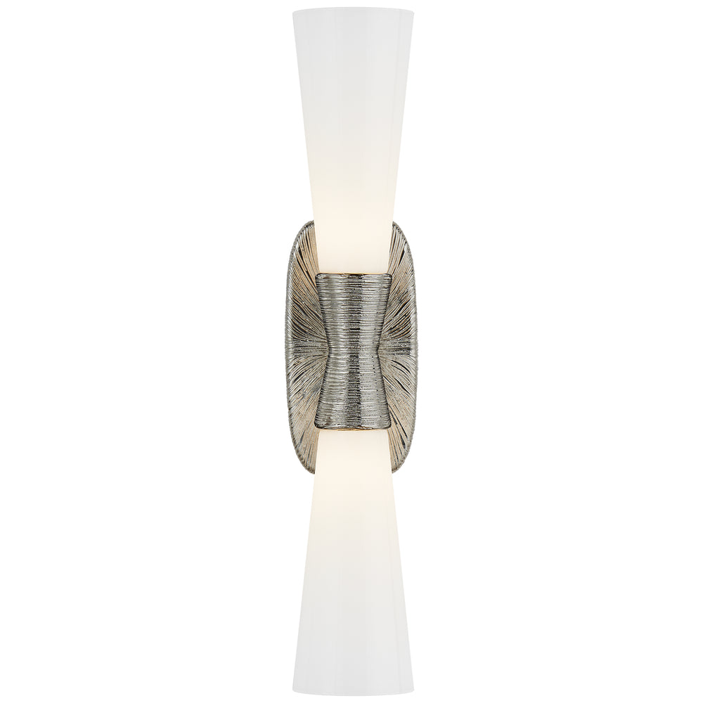 Visual Comfort Signature Canada - Two Light Bath Sconce - Utopia - Polished Nickel- Union Lighting Luminaires Decor