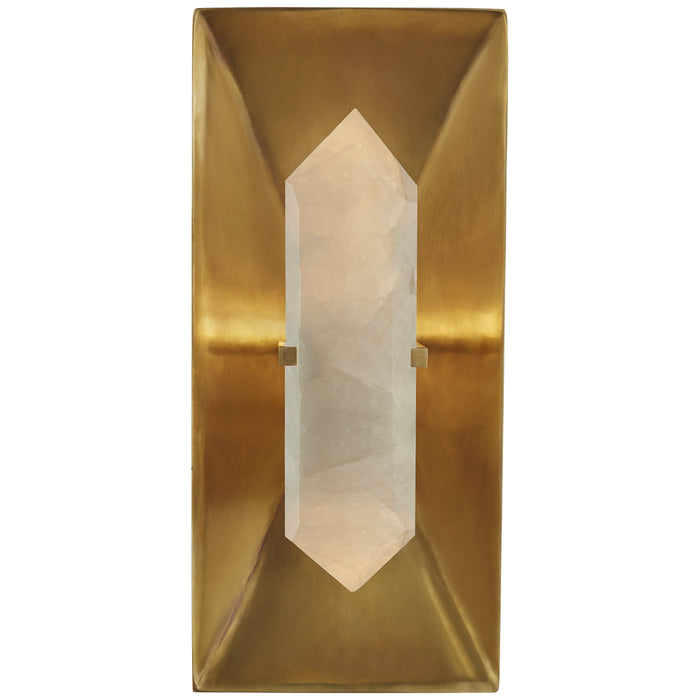 Visual Comfort Signature Canada - One Light Wall Sconce - Halcyon - Antique-Burnished Brass- Union Lighting Luminaires Decor