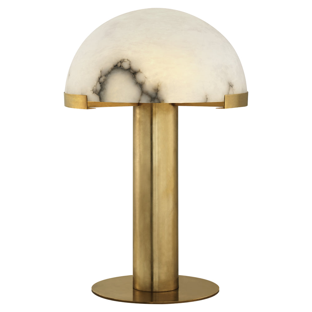 Visual Comfort Signature Canada - LED Table Lamp - Melange - Antique-Burnished Brass- Union Lighting Luminaires Decor