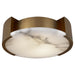 Visual Comfort Signature Canada - LED Flush Mount - Melange - Antique-Burnished Brass- Union Lighting Luminaires Decor