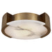 Visual Comfort Signature Canada - LED Flush Mount - Melange - Antique-Burnished Brass- Union Lighting Luminaires Decor