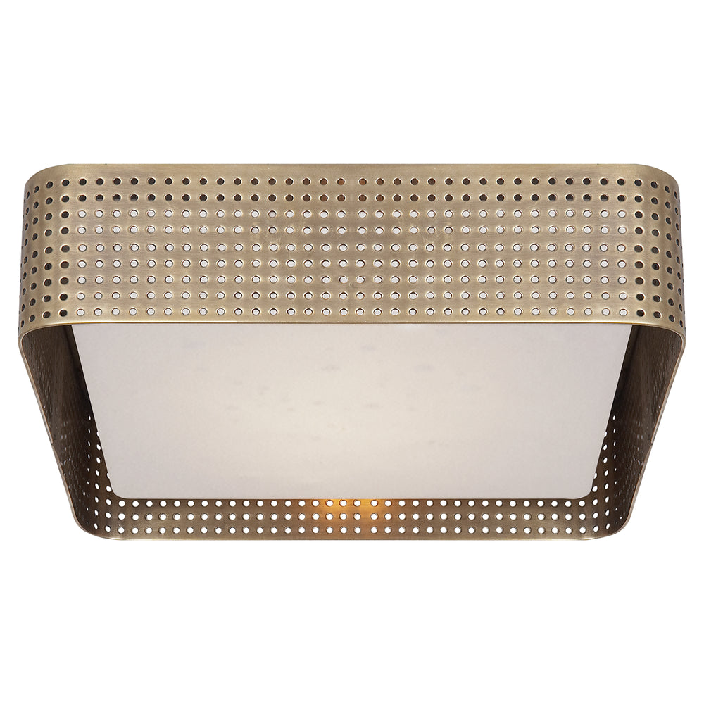 Visual Comfort Signature Canada - Two Light Flush Mount - Precision - Antique-Burnished Brass- Union Lighting Luminaires Decor