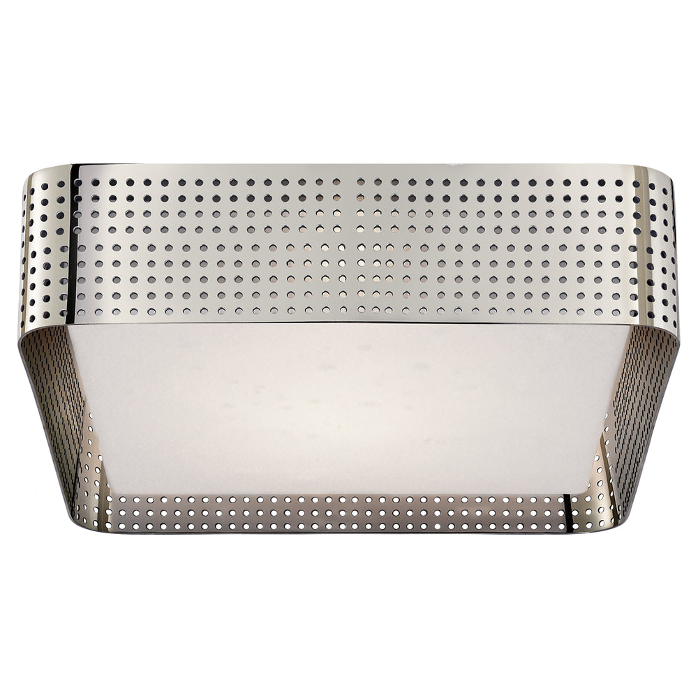 Visual Comfort Signature Canada - Two Light Flush Mount - Precision - Polished Nickel- Union Lighting Luminaires Decor