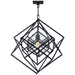 Visual Comfort Signature Canada - One Light Chandelier - Cubist - Aged Iron- Union Lighting Luminaires Decor