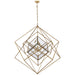 Visual Comfort Signature Canada - Five Light Chandelier - Cubist - Gild- Union Lighting Luminaires Decor
