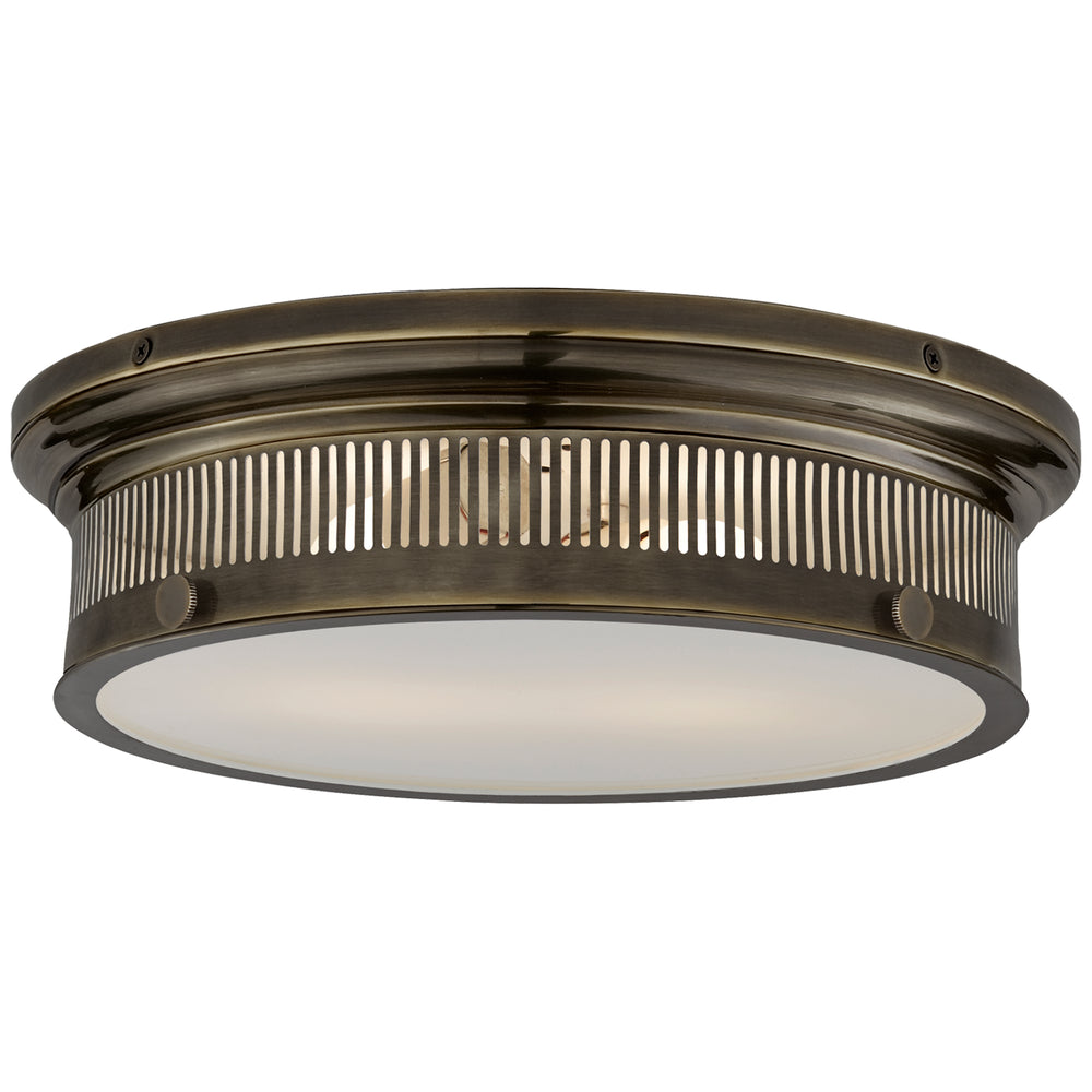 Visual Comfort Signature Canada - Two Light Flush Mount - Alderly - Bronze- Union Lighting Luminaires Decor