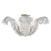 Visual Comfort Signature Canada - Six Light Semi Flush Mount - Calais - Burnished Silver Leaf- Union Lighting Luminaires Decor