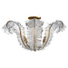 Visual Comfort Signature Canada - Six Light Semi Flush Mount - Calais - Gilded Iron- Union Lighting Luminaires Decor