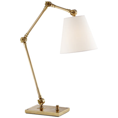Visual Comfort Signature Canada - One Light Task Lamp - Graves - Hand-Rubbed Antique Brass- Union Lighting Luminaires Decor