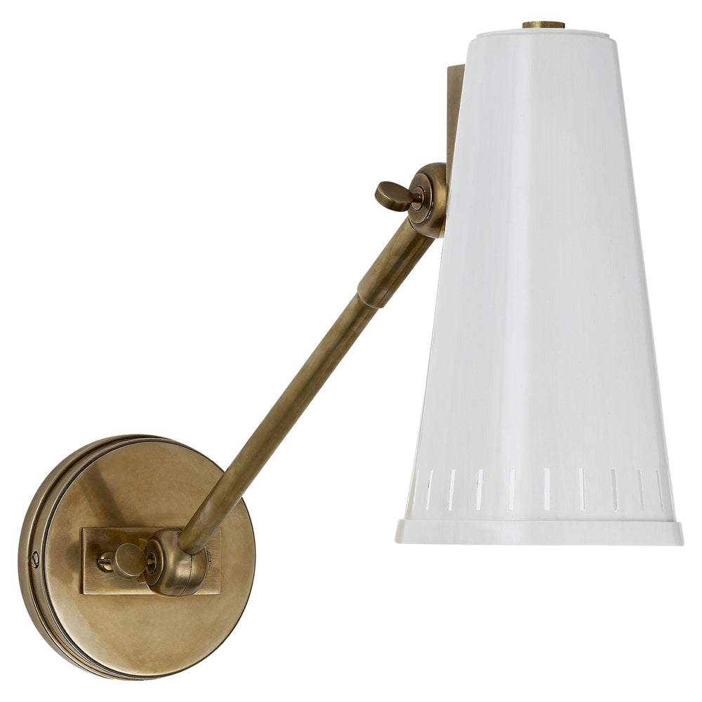 Visual Comfort Signature Canada - One Light Wall Sconce - Antonio - Hand-Rubbed Antique Brass- Union Lighting Luminaires Decor