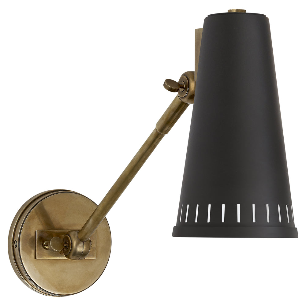 Visual Comfort Signature Canada - One Light Wall Sconce - Antonio - Hand-Rubbed Antique Brass- Union Lighting Luminaires Decor