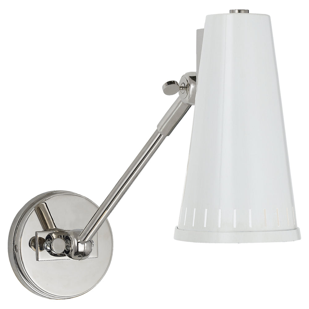 Visual Comfort Signature Canada - One Light Wall Sconce - Antonio - Polished Nickel- Union Lighting Luminaires Decor