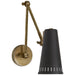 Visual Comfort Signature Canada - One Light Wall Sconce - Antonio - Hand-Rubbed Antique Brass- Union Lighting Luminaires Decor