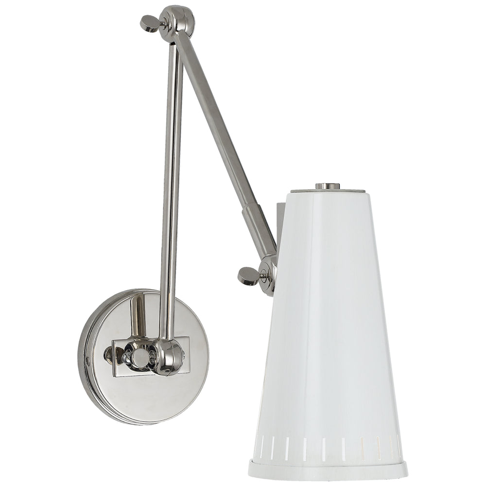 Visual Comfort Signature Canada - One Light Wall Sconce - Antonio - Polished Nickel- Union Lighting Luminaires Decor