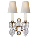 Visual Comfort Signature Canada - Two Light Wall Sconce - Yves - Gilded Iron and Crystal- Union Lighting Luminaires Decor