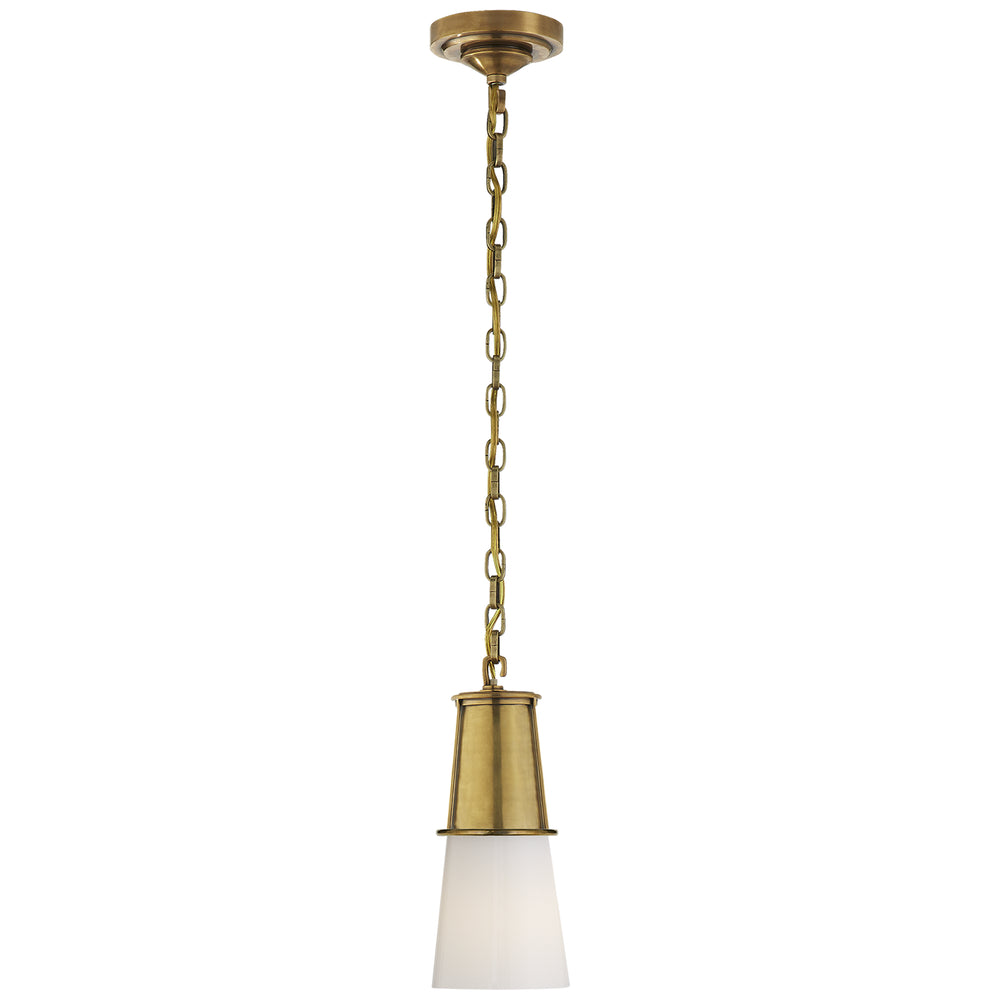 Visual Comfort Signature Canada - One Light Pendant - Robinson - Hand-Rubbed Antique Brass- Union Lighting Luminaires Decor