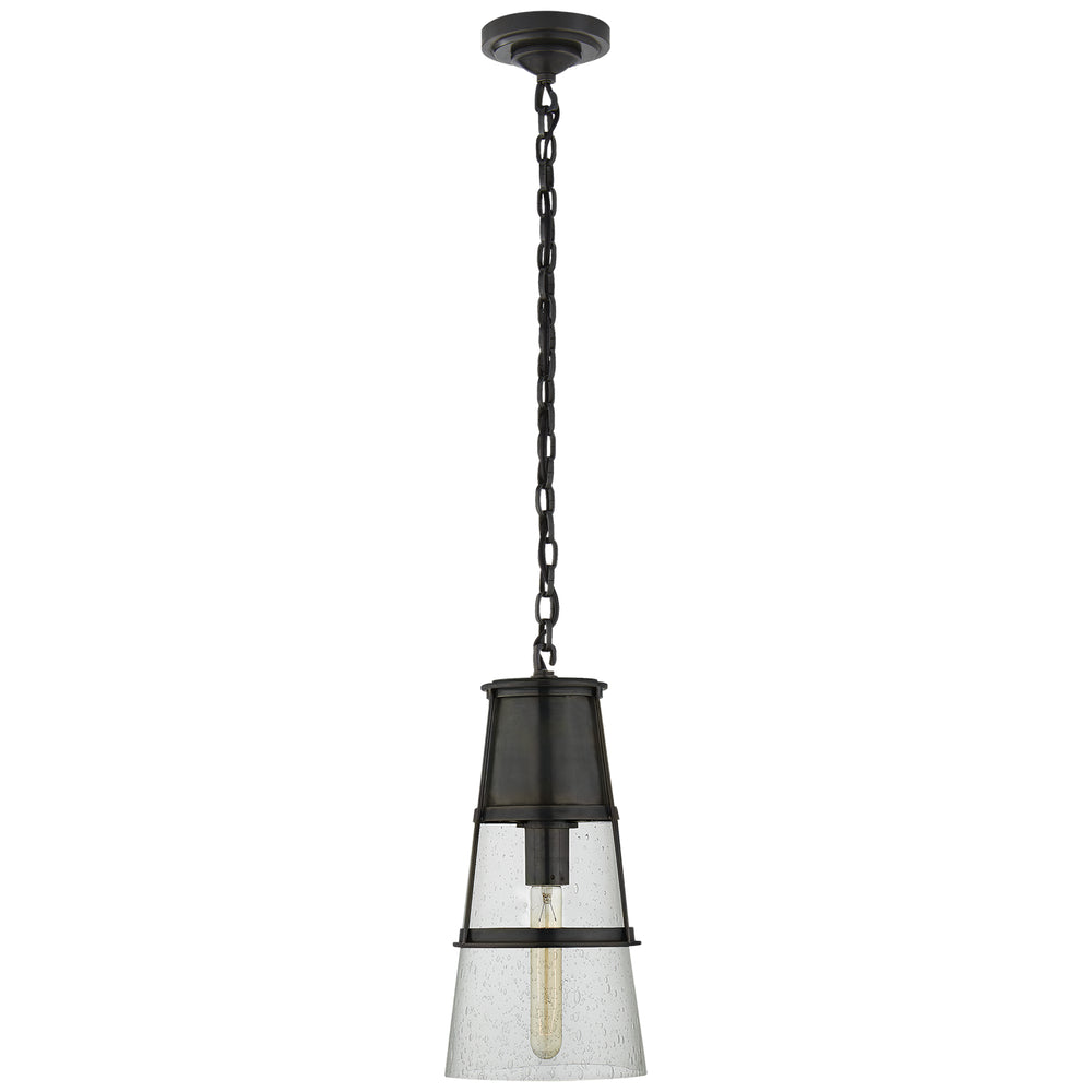 Visual Comfort Signature Canada - One Light Pendant - Robinson - Bronze- Union Lighting Luminaires Decor