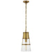 Visual Comfort Signature Canada - One Light Pendant - Robinson - Hand-Rubbed Antique Brass- Union Lighting Luminaires Decor