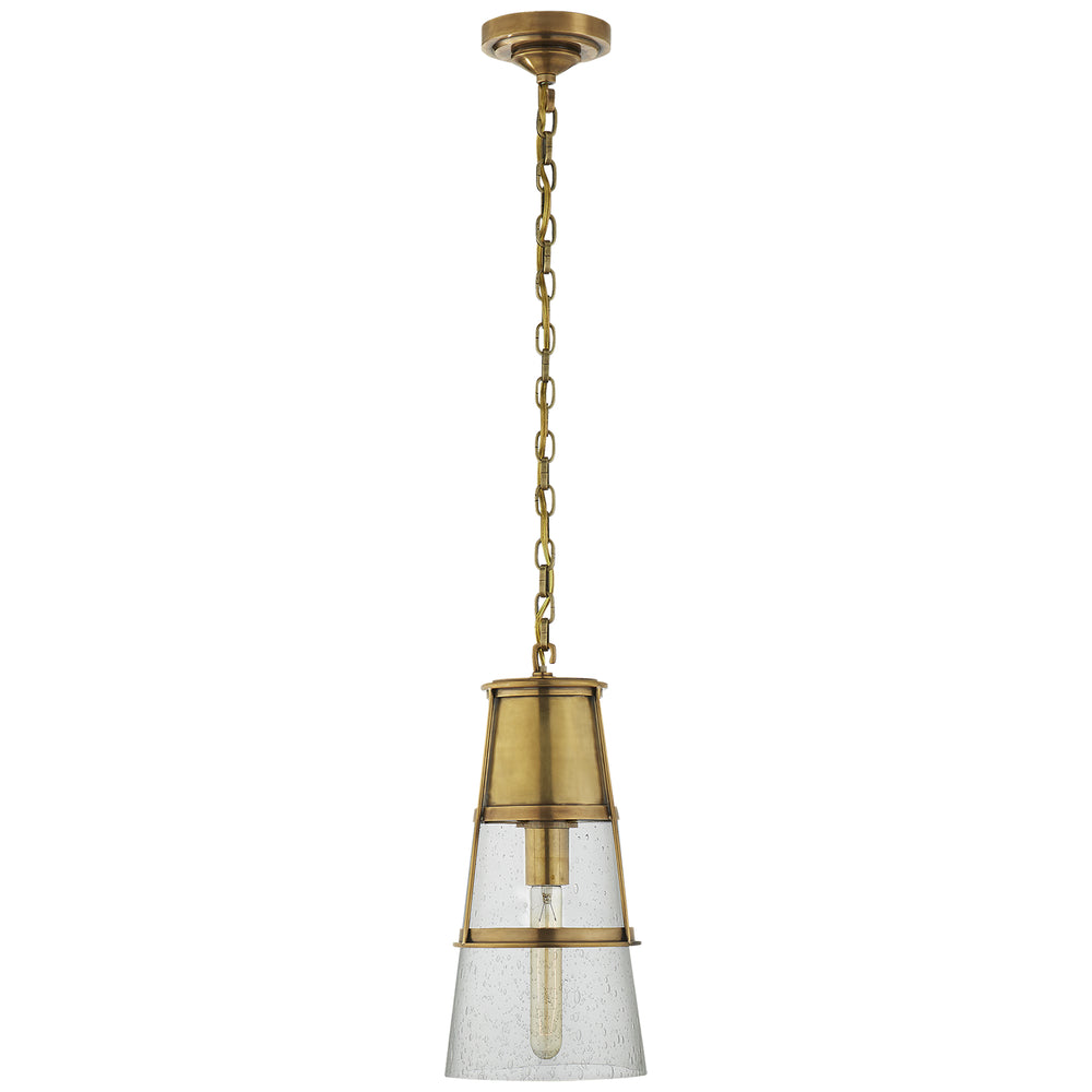 Visual Comfort Signature Canada - One Light Pendant - Robinson - Hand-Rubbed Antique Brass- Union Lighting Luminaires Decor