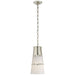 Visual Comfort Signature Canada - One Light Pendant - Robinson - Polished Nickel- Union Lighting Luminaires Decor