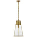 Visual Comfort Signature Canada - One Light Pendant - Robinson - Hand-Rubbed Antique Brass- Union Lighting Luminaires Decor